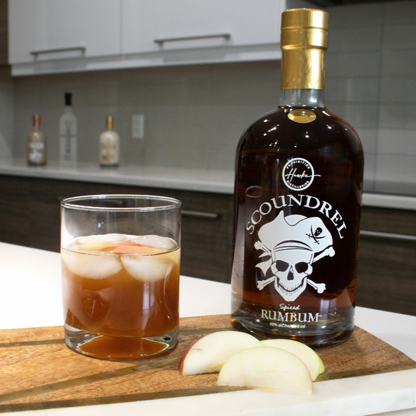 Scoundrel RumBum Spiced rum apple cocktail