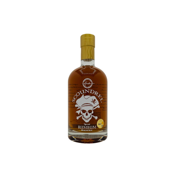 Scoundrel Spiced RumBum Caribbean rum made in Sherwood Park Alberta