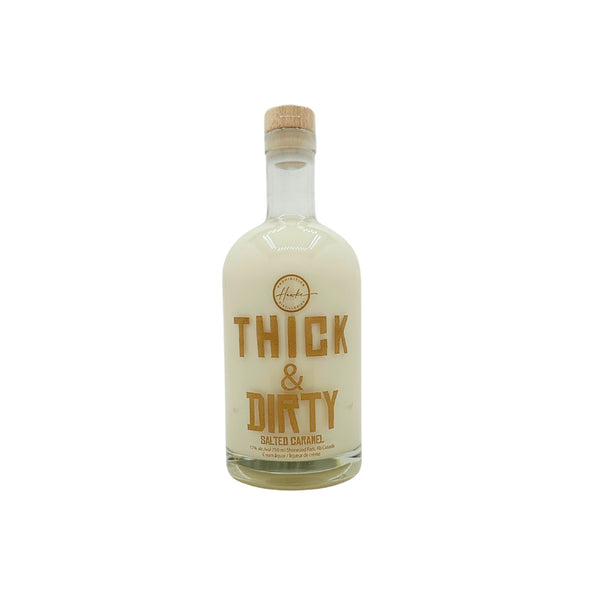 Thick & Dirty salted caramel cream liquor is our best selling flavour