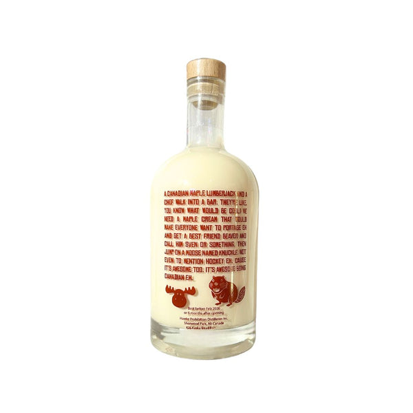 canadian maple cream liquor from sherwood park